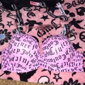 2 Juicy Couture push up bras 40C